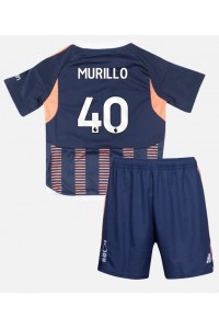 Nottingham Forest Murillo #40 Jalkapallovaatteet Lasten Kolmas peliasu 2023-24 Lyhythihainen (+ Lyhyet housut)